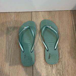 Havaianas Women's Teal Sandals